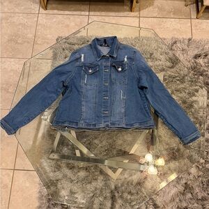 Baccini Classic Blue Jean Jacket